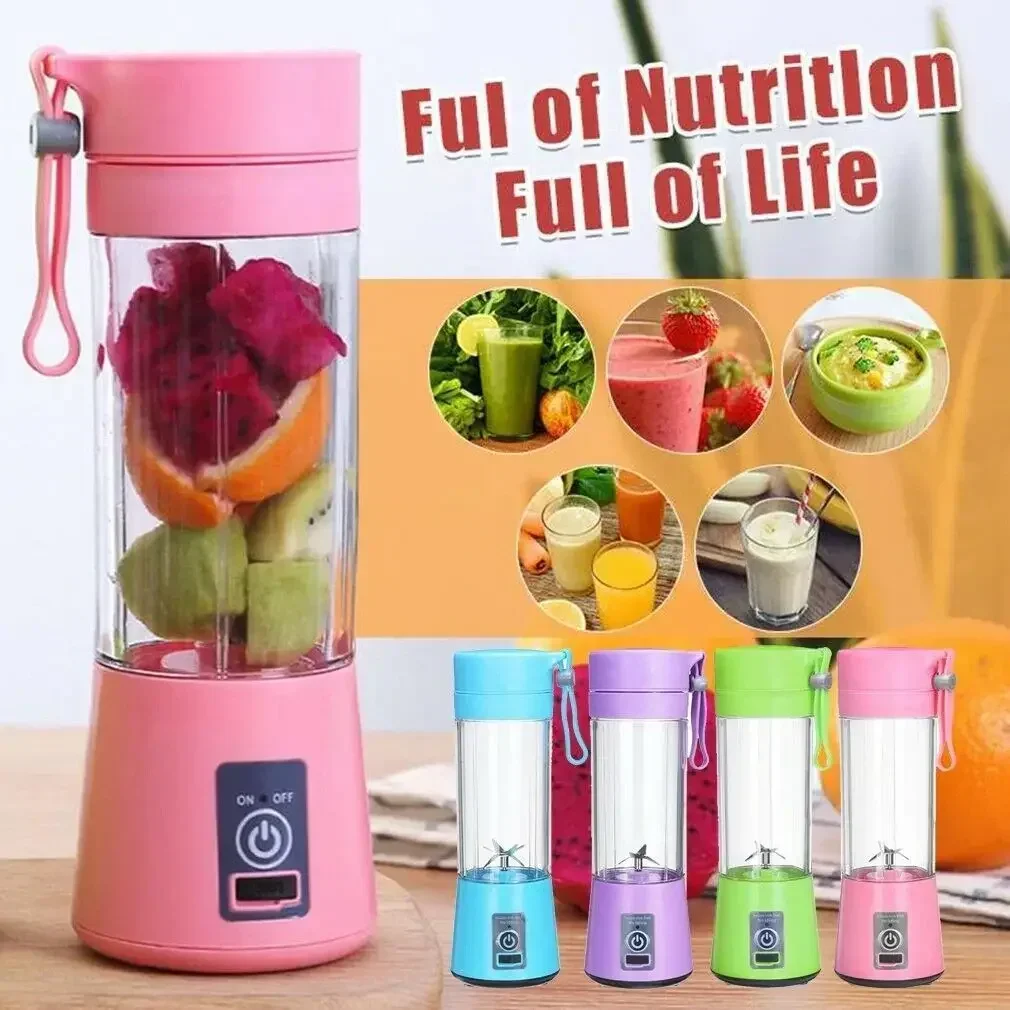 Kitchen Gadgets Juicer - Portable Mini Electric Juicer USB Charging