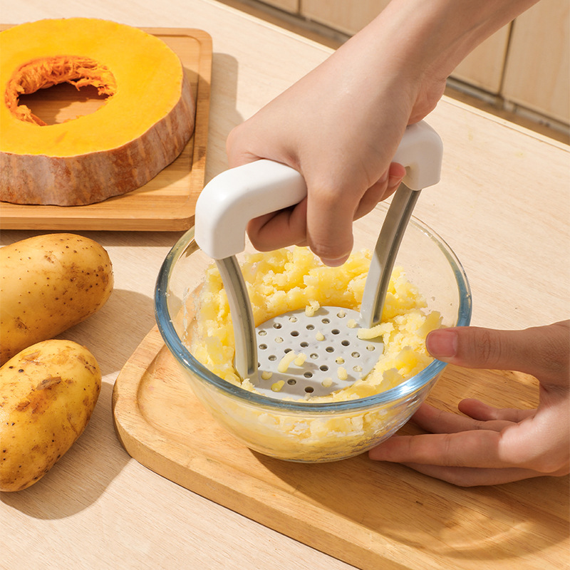 Kitchen Gadgets Juicer - Manual Potato Masher Durable Potato Ricer