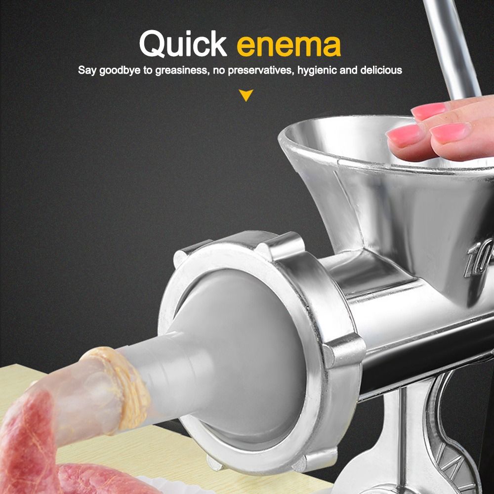 Space-Saving Manual Meat Grind - Kitchen Hand Gadgets review and price