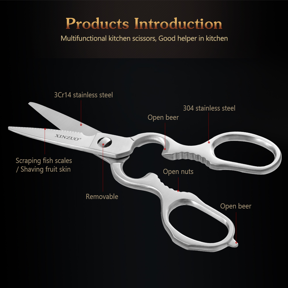 XINZUO Detachable Kitchen Scis - Kitchen Hand Gadgets review and price