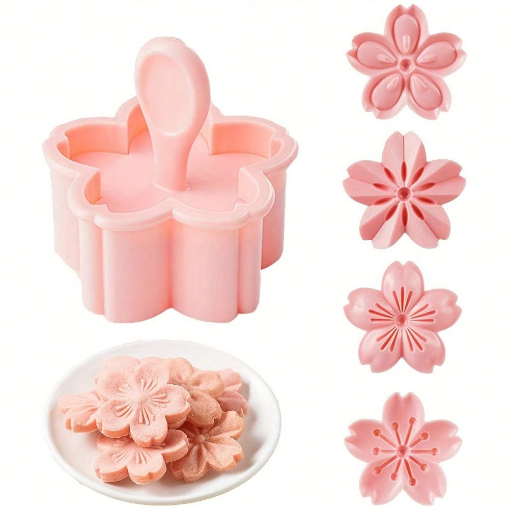 5pcs/set Cherry Blossom Cookie - Kitchen Hand Gadgets review and price