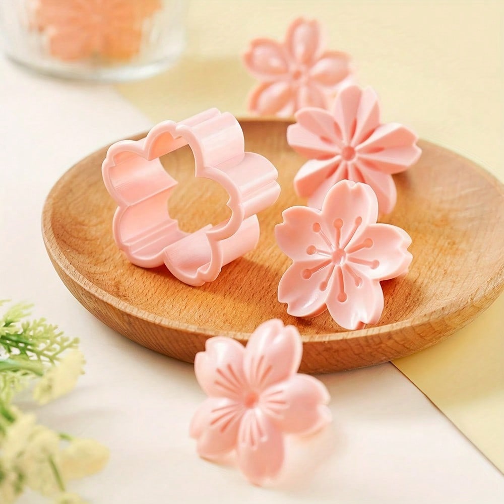 5pcs/set Cherry Blossom Cookie - Kitchen Hand Gadgets review and price