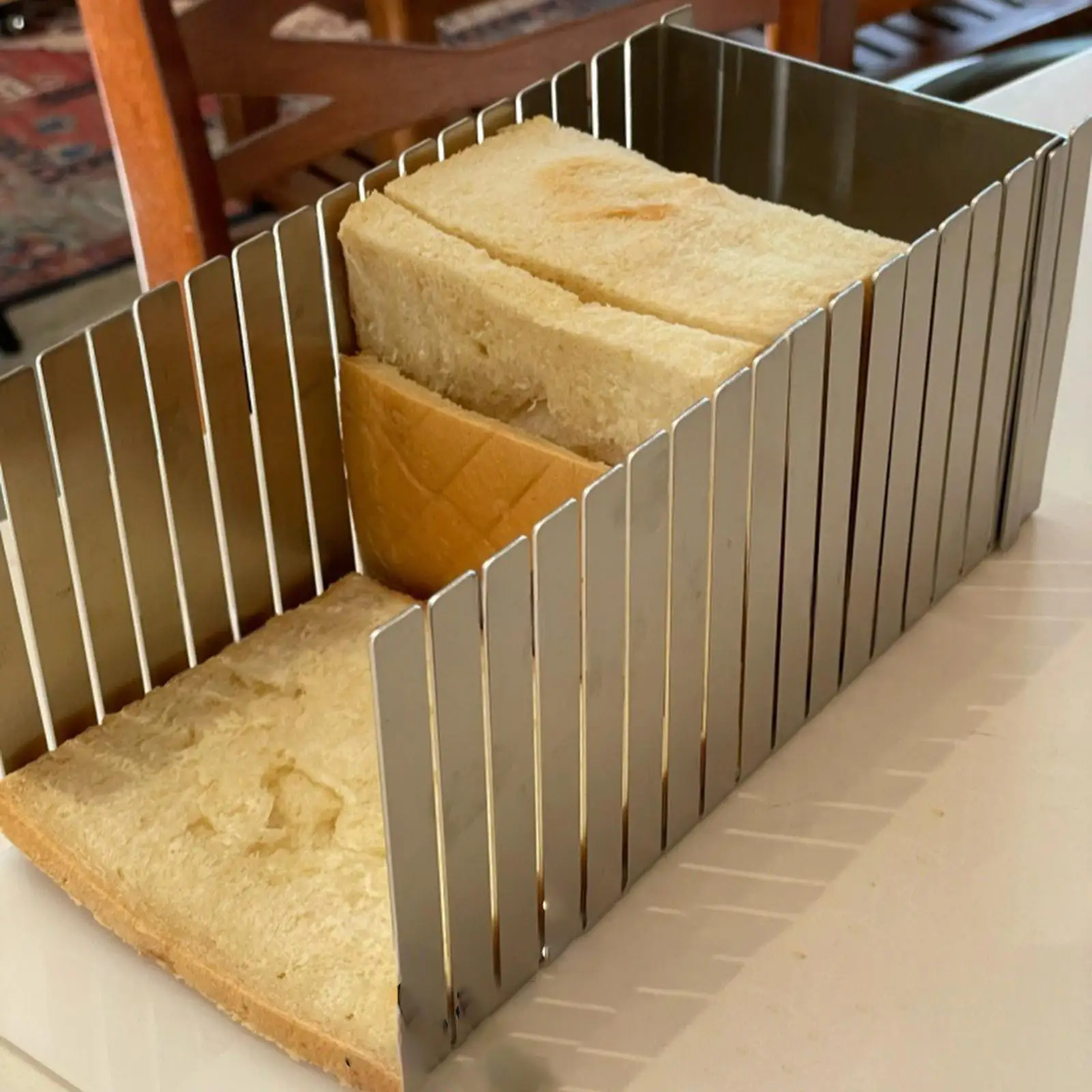Stainless Steel Bread Slicer K - Kitchen Gadgets Guide review and price