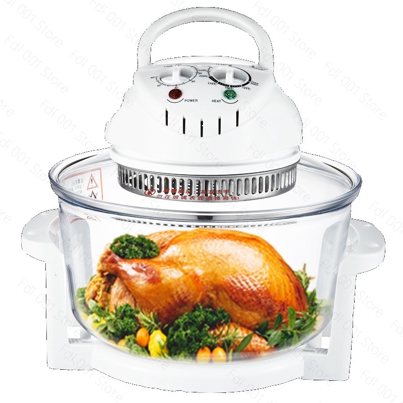 Glass Air fryer Light wave fur - Air Fryer Accessories review and price