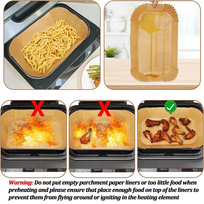 Disposable Air Fryer Paper Non - Air Fryer Accessories review and price