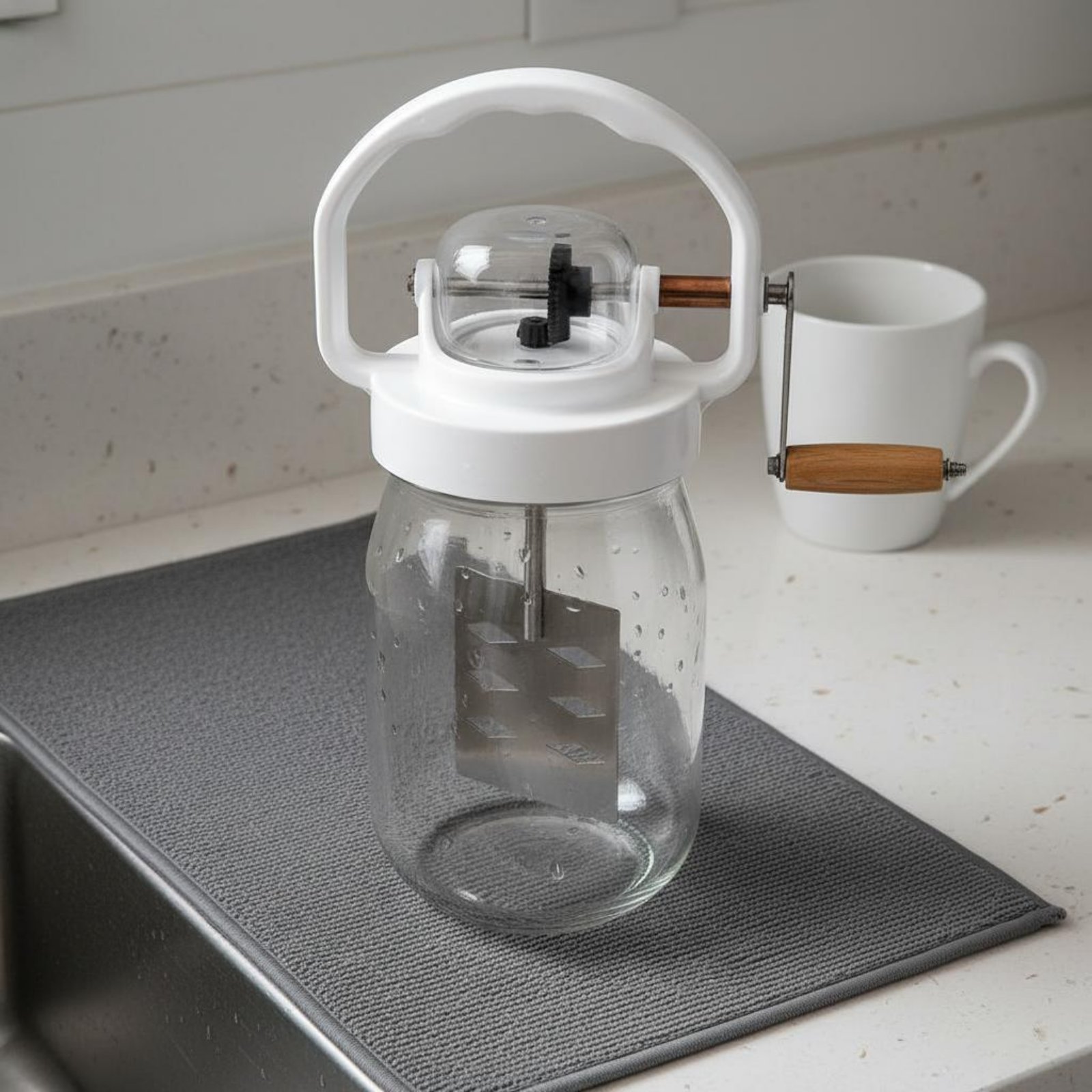 Hand Crank Butter Churner Manu - Kitchen Hand Gadgets review and price