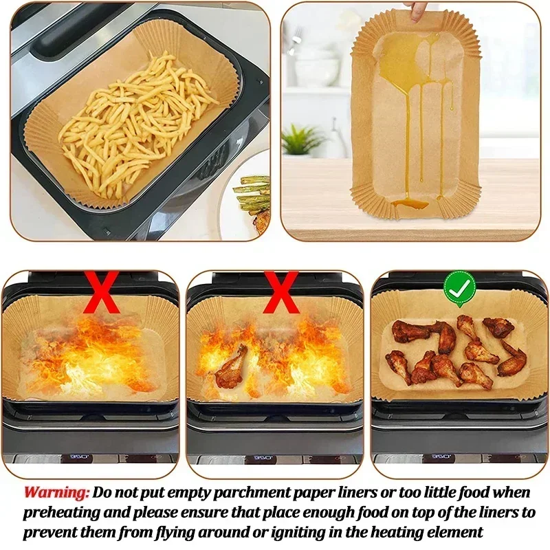 Disposable Air Fryer Paper Non - Air Fryer Accessories review and price