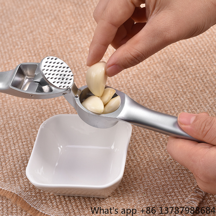 Zinc Alloy Garlic Press, Hand- - Kitchen Hand Gadgets review and price