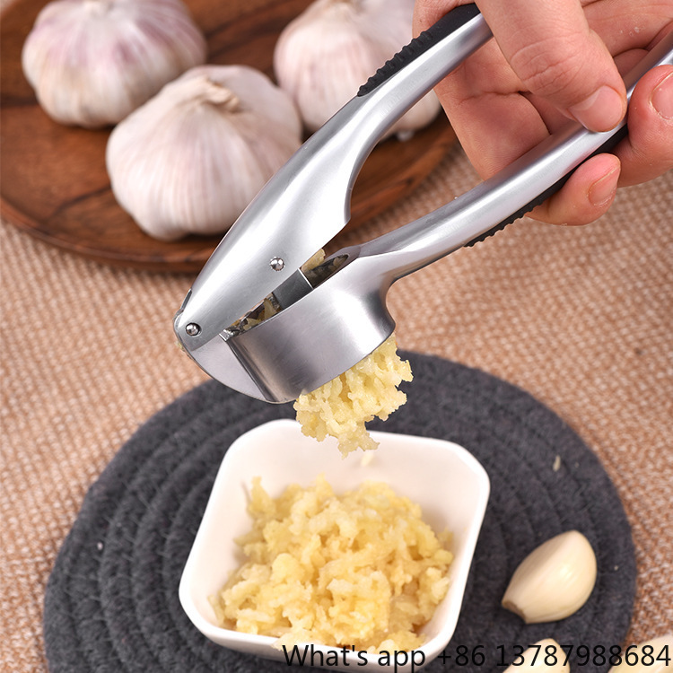 Zinc Alloy Garlic Press, Hand- - Kitchen Hand Gadgets review and price
