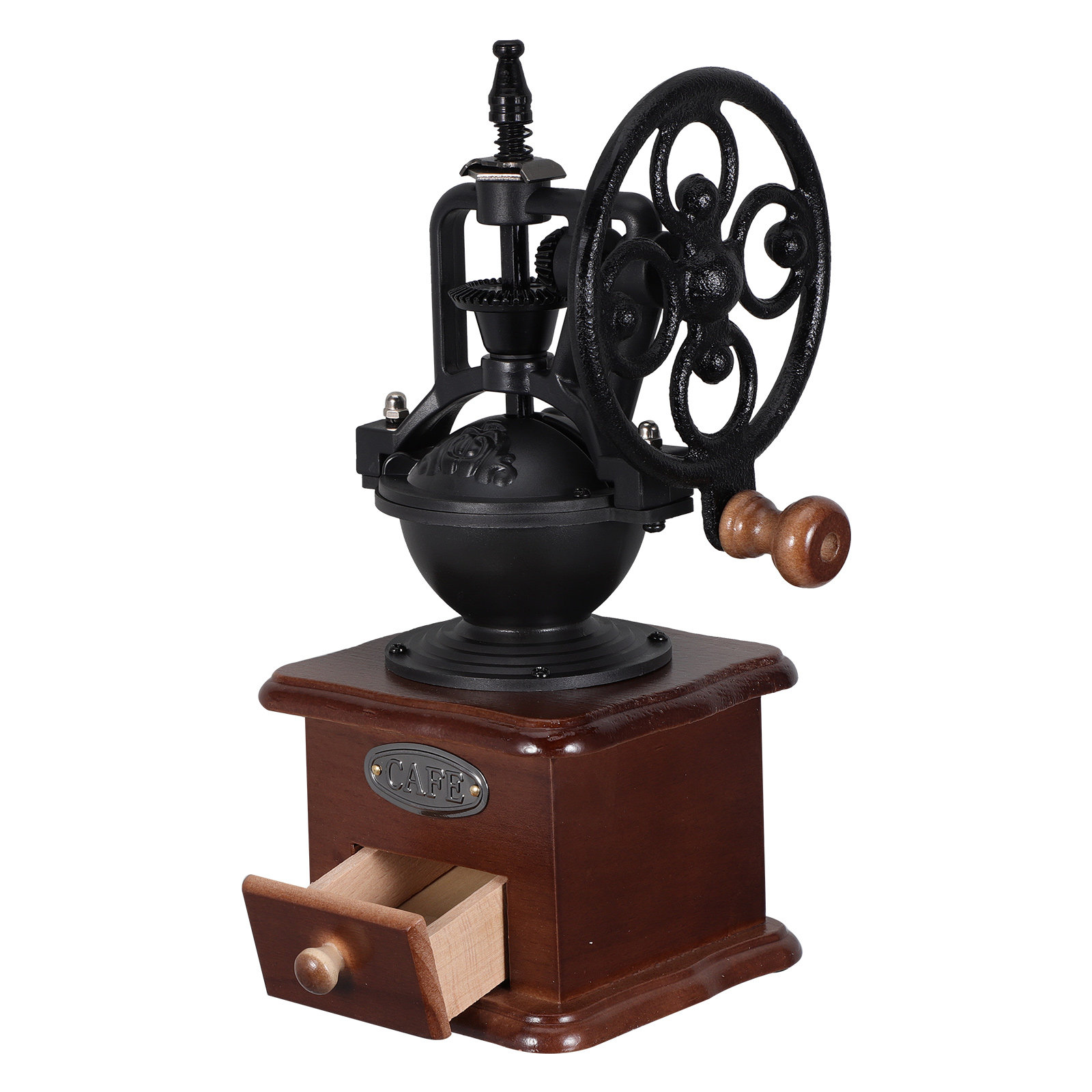 Retro Wooden Manual Coffee Mac - Kitchen Gadgets Vintage review and price