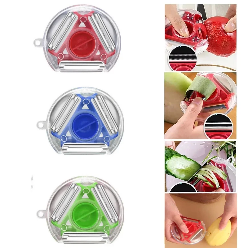 1PC Trio Peeler Set Vegetable  - Kitchen Gadgets Peeler review and price