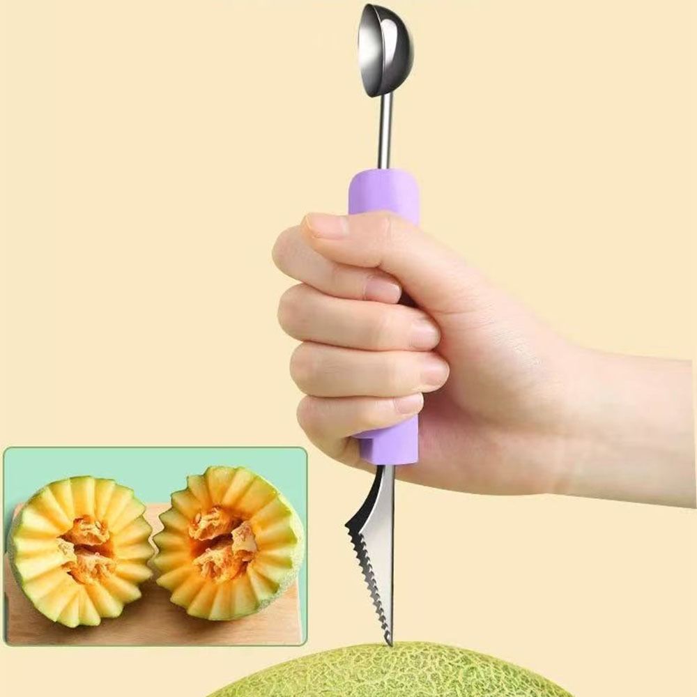 3 in 1 Melon Scoops Double-Hea - Kitchen Gadgets Peeler review and price