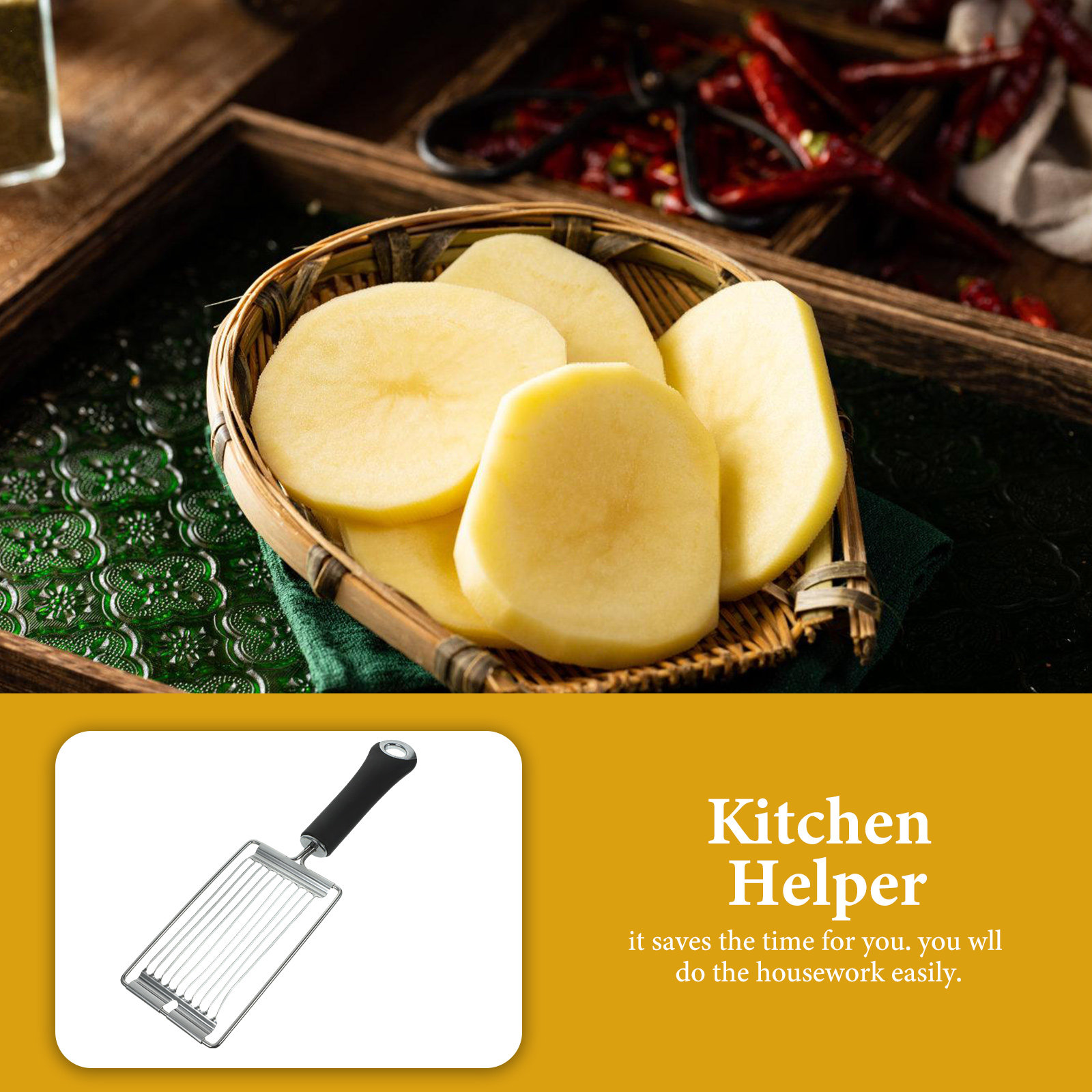 Vegetable Slicers Stainless St - Kitchen Helper Gadgets review and price