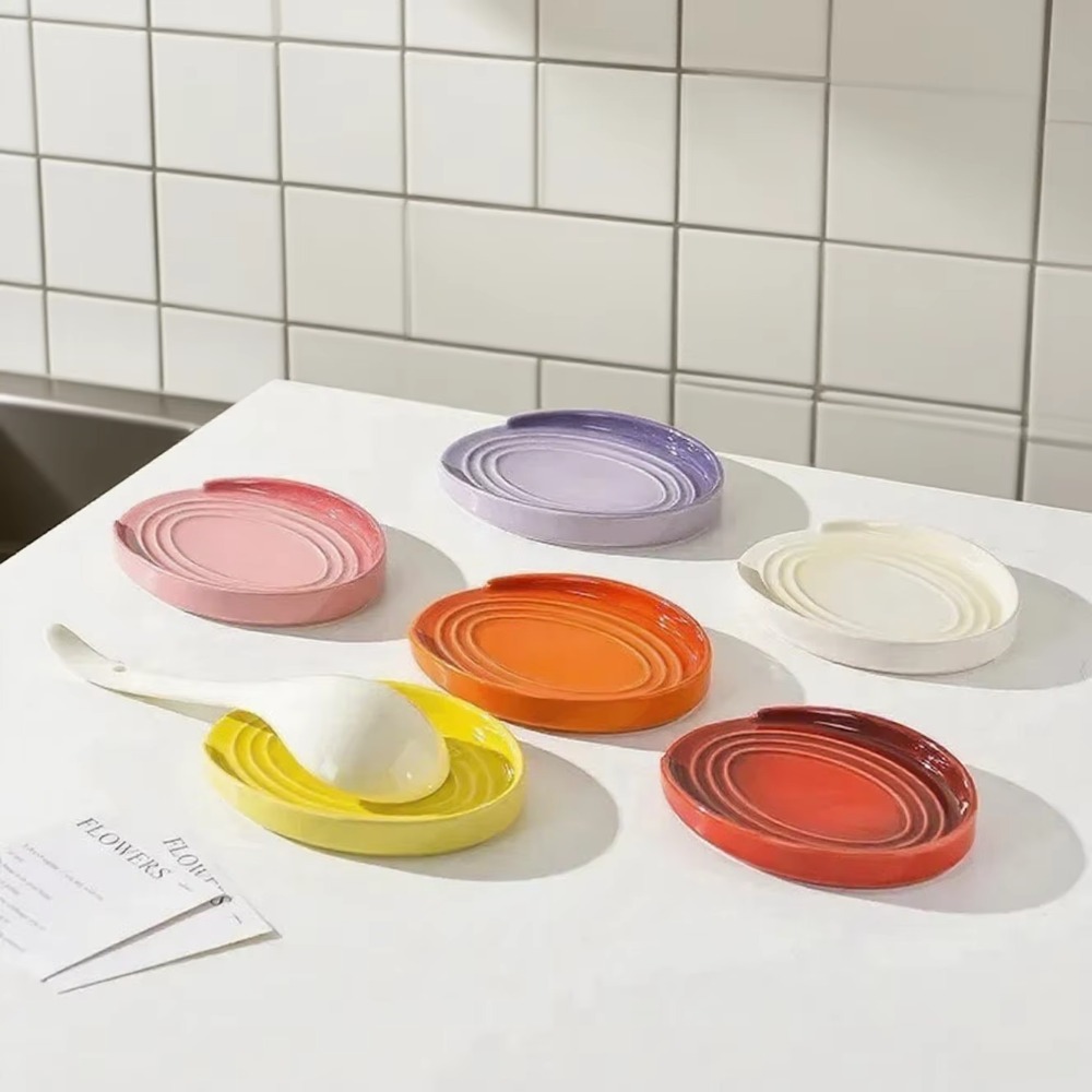 Porcelain Spoon Rest, Kitchen  - Kitchen Helper Gadgets review and price