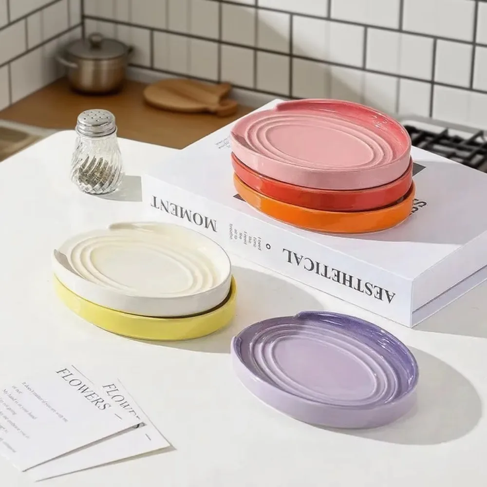 Porcelain Spoon Rest, Kitchen  - Kitchen Helper Gadgets review and price