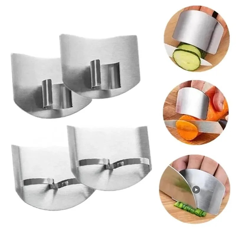 1-6Pcs Stainless Steel Finger  - Kitchen Hand Gadgets review and price