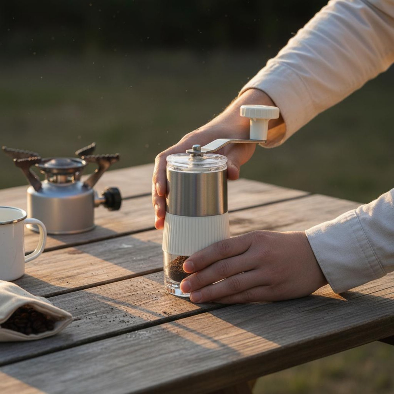 Manual Coffee Grinder Uniform  - Kitchen Hand Gadgets review and price