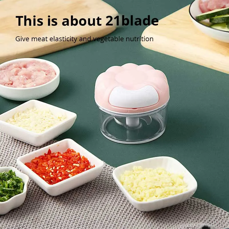 1pc Blue/Pink Manual Garlic Ma - Kitchen Hand Gadgets review and price