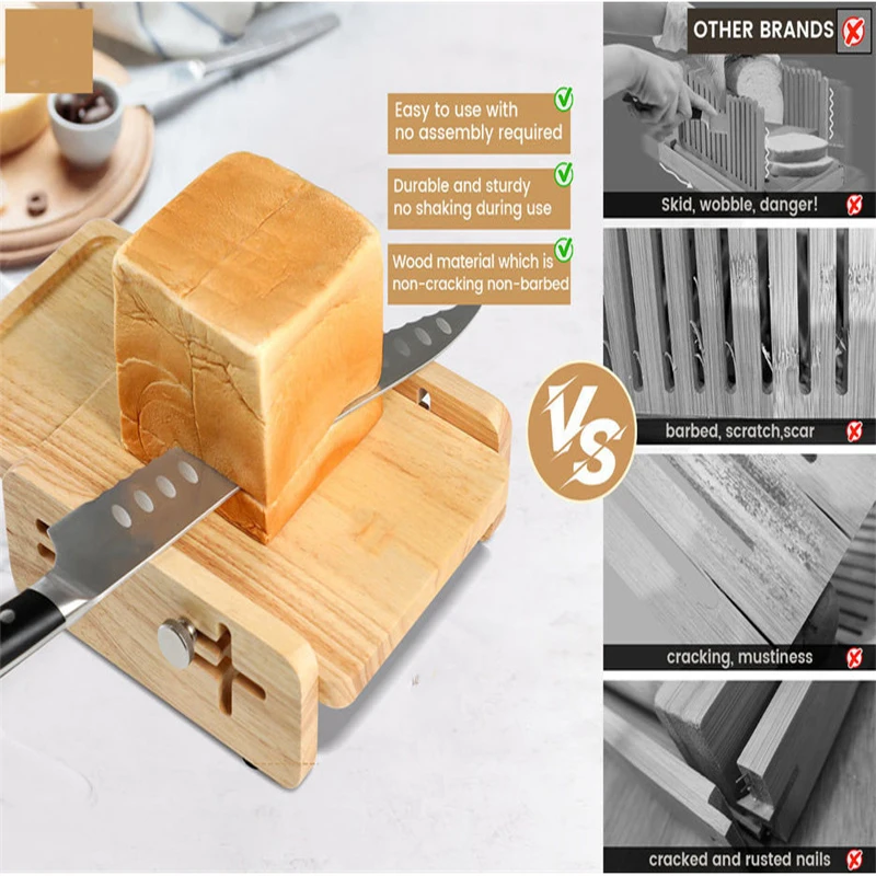 Bread Slicer Guide Horizontal  - Kitchen Gadgets Guide review and price